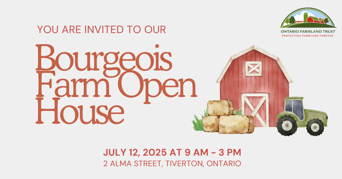 You’re Invited! Rooted in Community: Bourgeois Farm Open House
