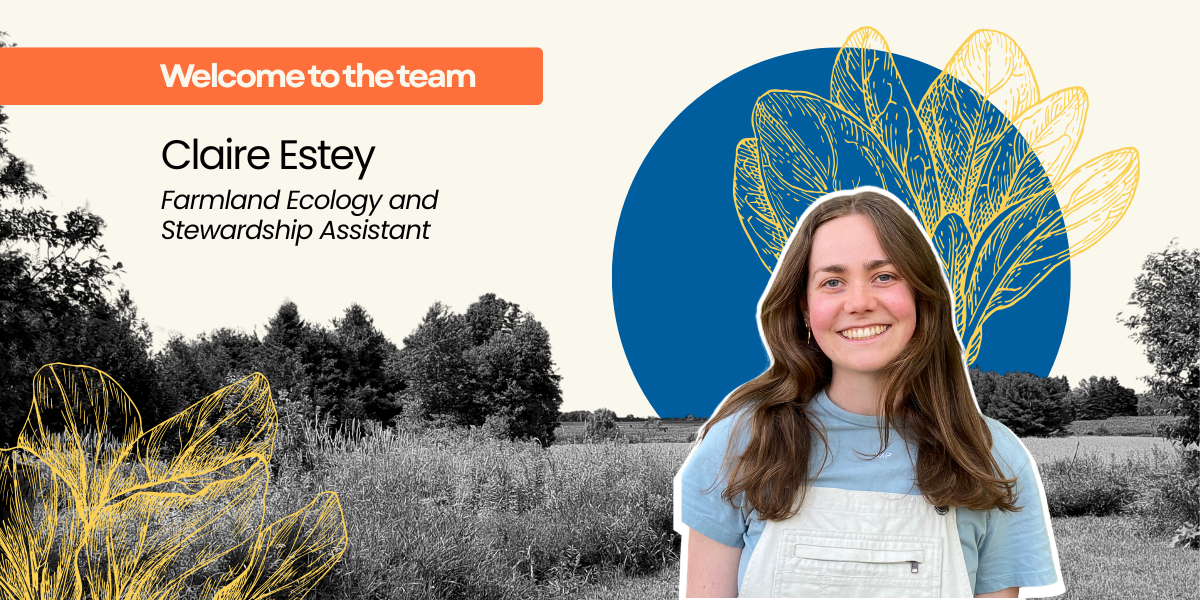Meet our Farmland Ecology and Stewardship Assistant, Claire